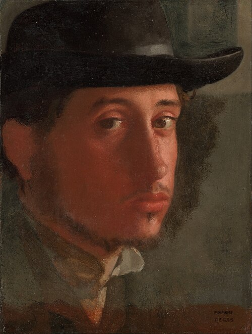 Portrait of Edgar Degas