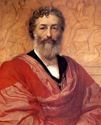 Portrait of Frederic Leighton